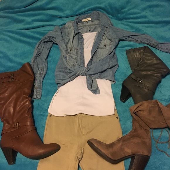 Life in Progress Light Jean shirt - Picture 3 of 7